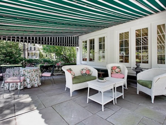 awning replacement covers custom awning with green and white awning replacement cover in westchester ny